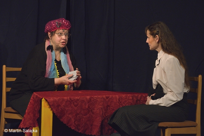 w_MS66672.JPG - Členové Divadla Židle se představili 4. 3. 2014 v DDM Přemyšlenská v Praze-Kobylisích s nastudováním šesti povídek, které uvedli pod názvem 5 režisérů v kapsách Karla Čapka. Foto: Martin Salajka